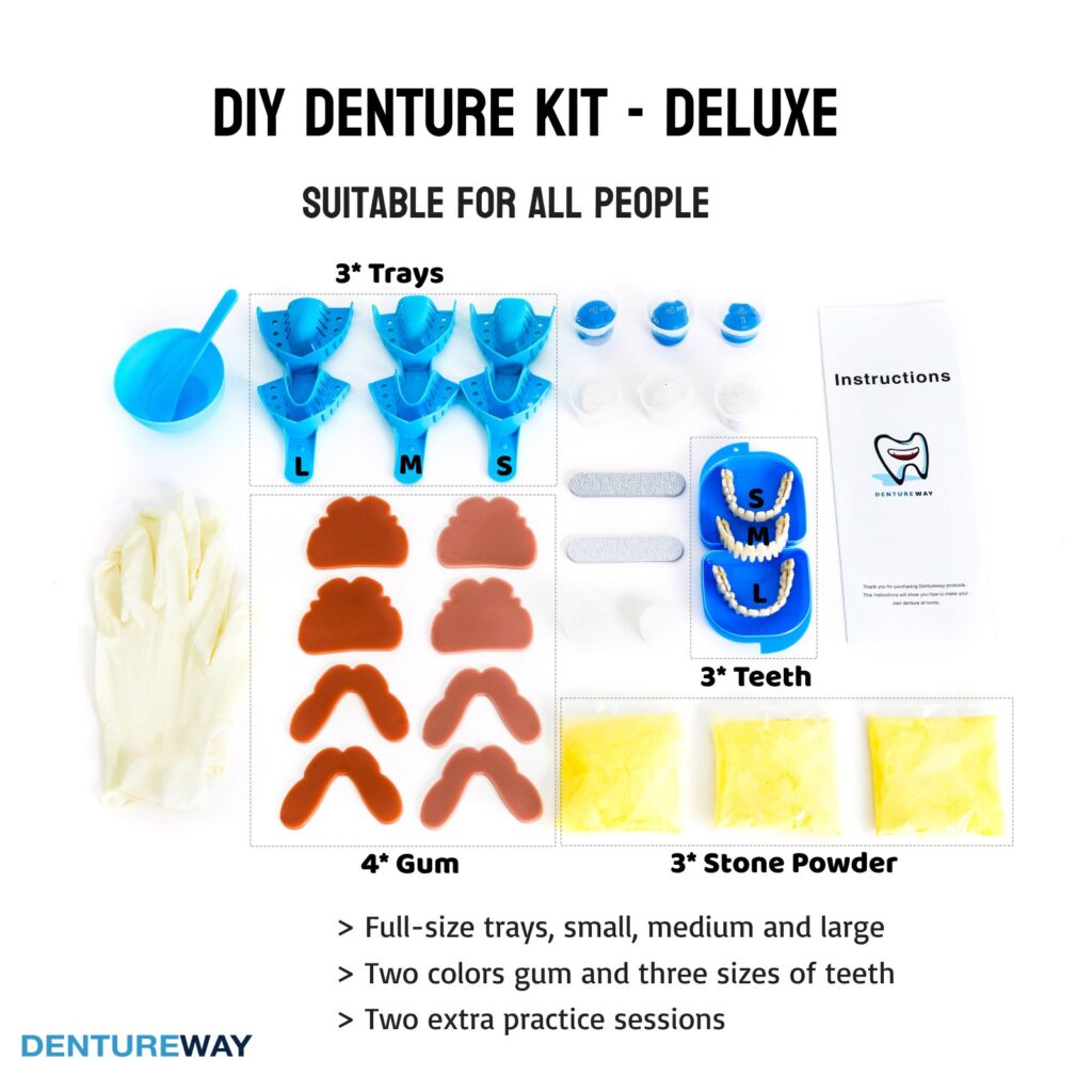 Best DIY Denture Kit,DIY Denture with Impression,Make Your Denture at ...