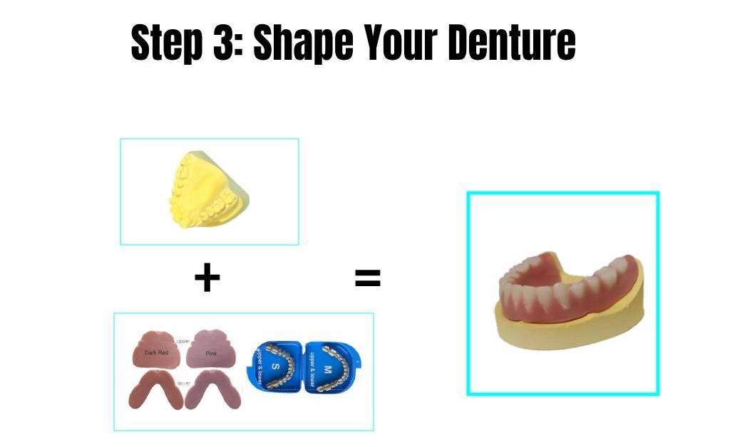 Make dentures at home