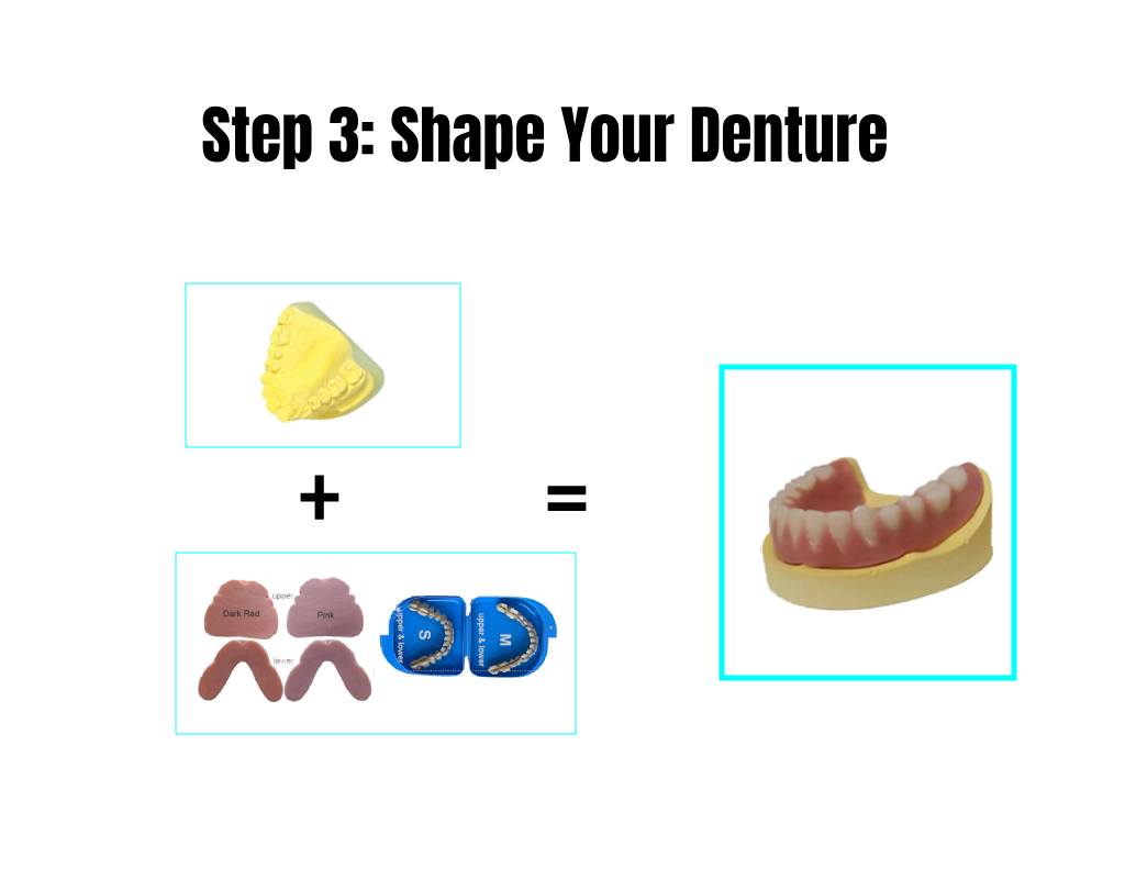 Make dentures at home
